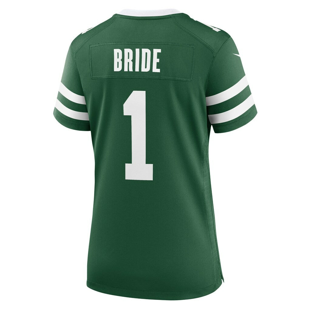 Number 1 Bride New York Jets Women's Game Jersey - Legacy Green | NFL Jerseys