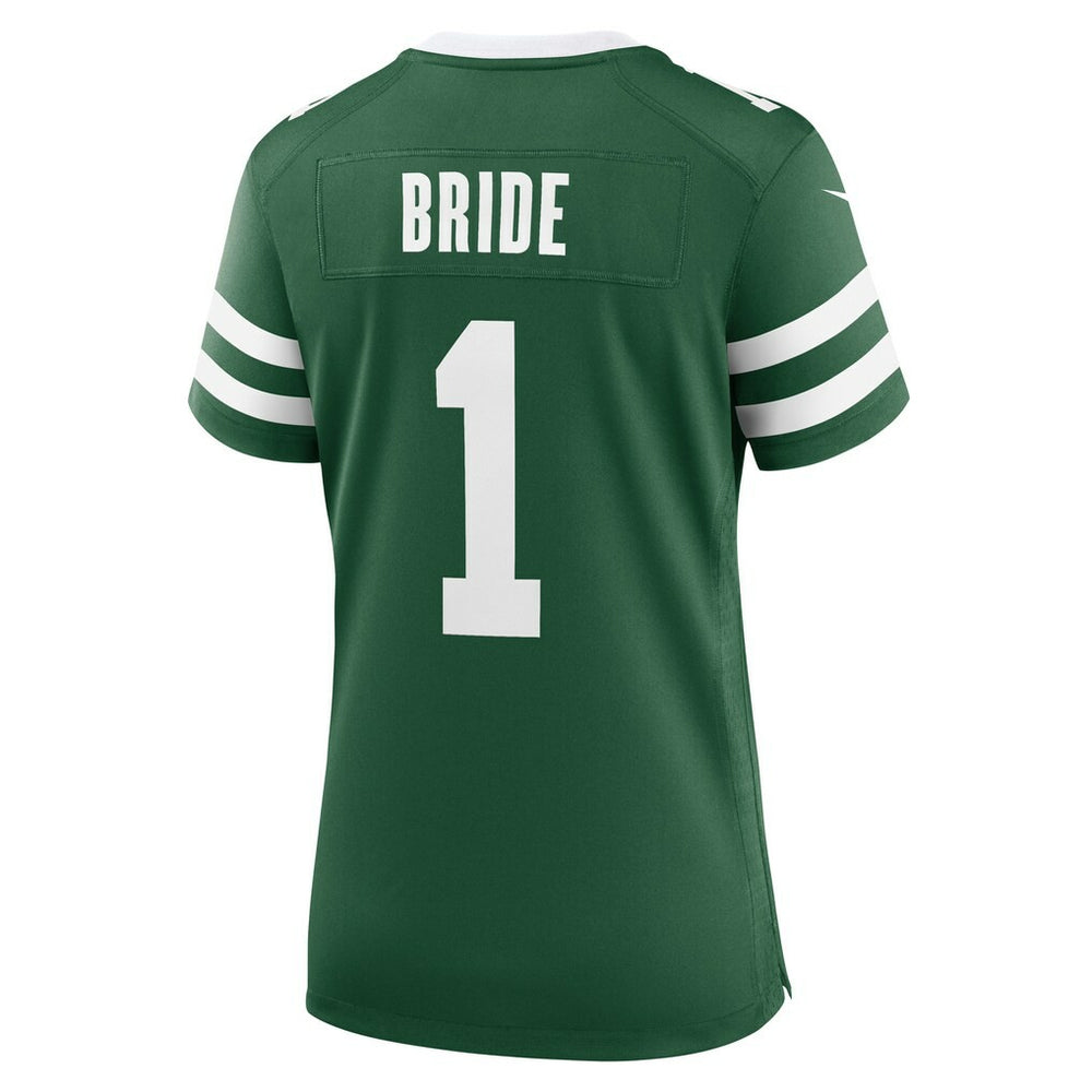 Number 1 Bride New York Jets Women's Game Jersey Legacy Green - Nike