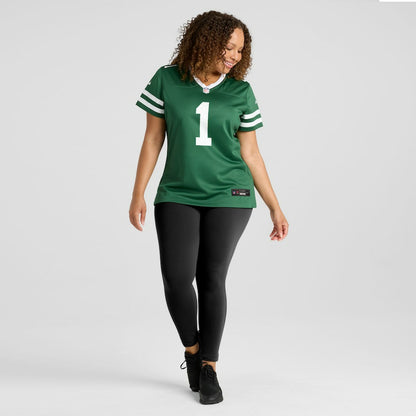 Number 1 Bride New York Jets Women's Game Jersey - Legacy Green | NFL Jerseys