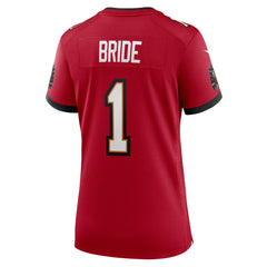 Number 1 Bride Tampa Bay Buccaneers Women's Game Jersey Red - Nike