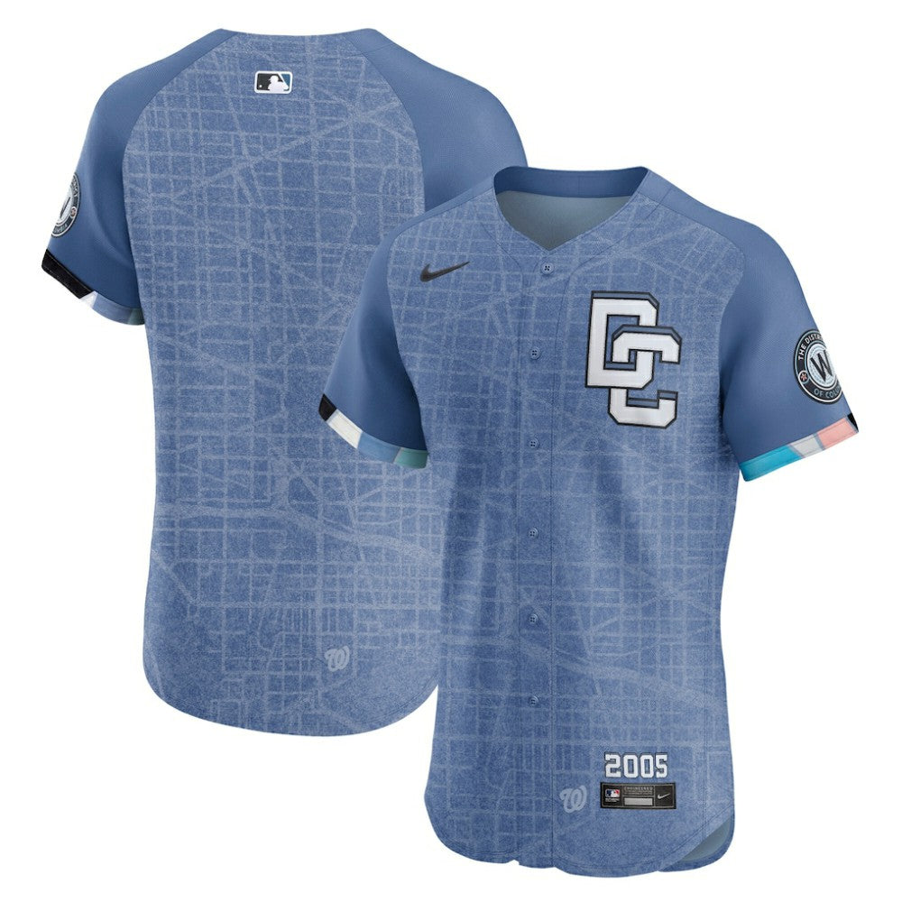 Washington Nationals Nike 2025 City Connect Elite Jersey Lifestyle