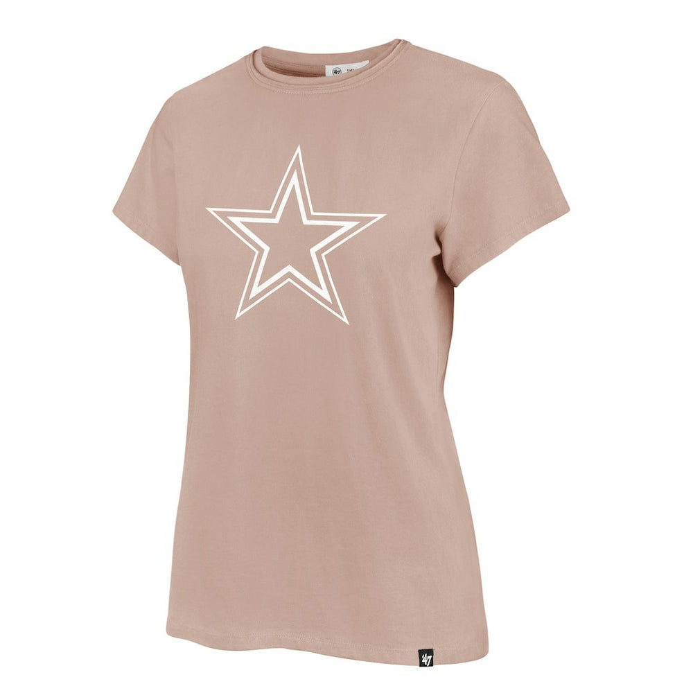 Dallas Cowboys '47 Women's Premier Frankie T-Shirt Light Pink - 47 brand