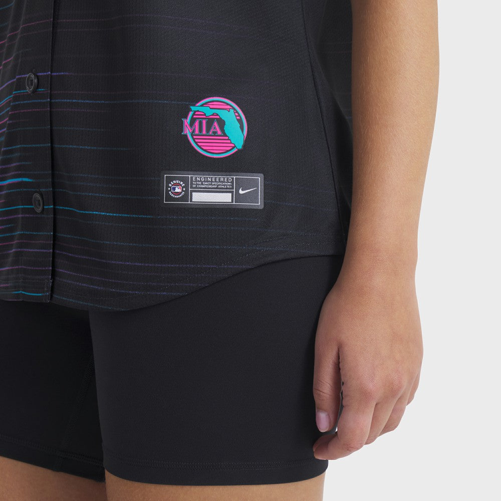 Miami Marlins Nike Women's 2025 City Connect Limited Jersey Sale
