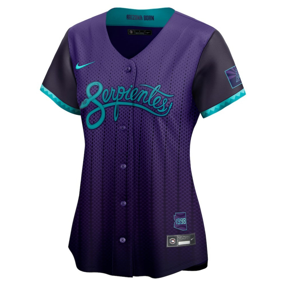 Corbin Carroll Arizona Diamondbacks Nike Women's 2025 City Connect Limited Player Jersey - Purple | MLB Jerseys