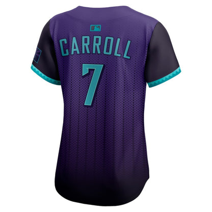 Corbin Carroll Arizona Diamondbacks Nike Women's 2025 City Connect Limited Player Jersey - Purple | MLB Jerseys