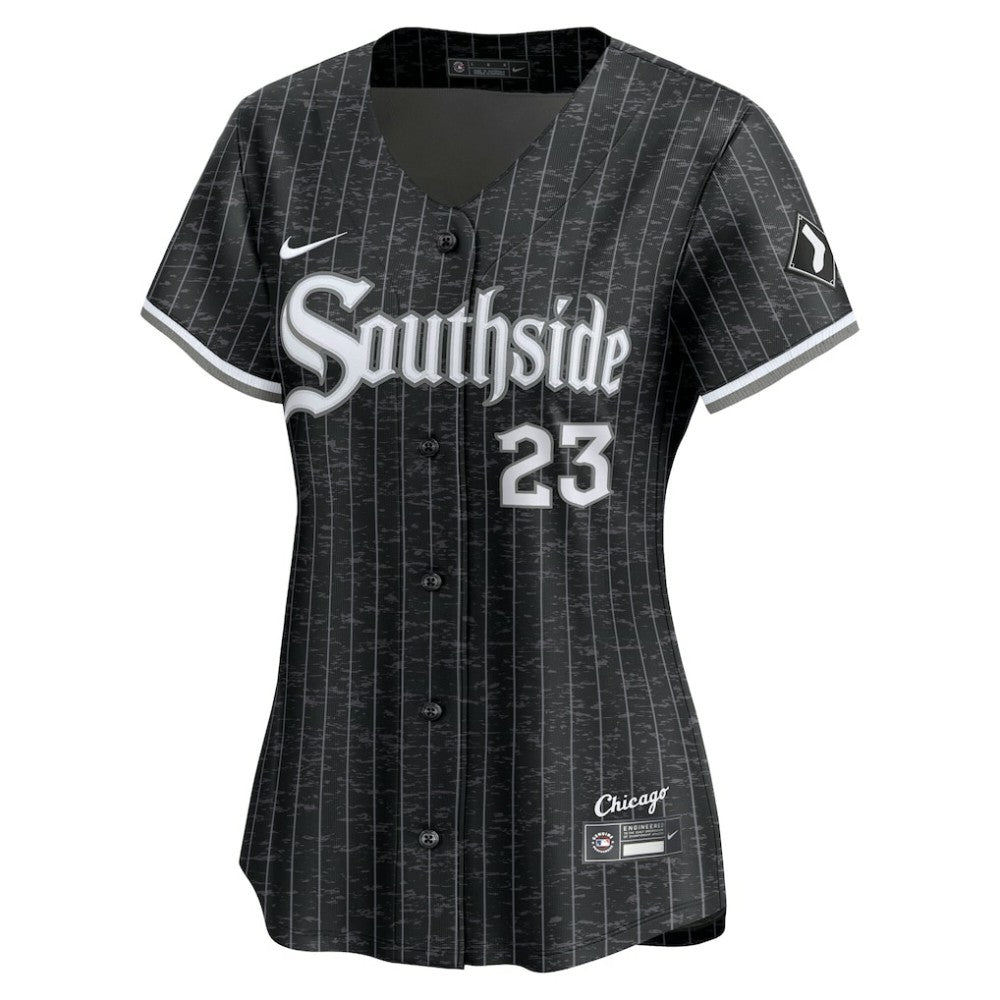Andrew Benintendi Chicago White Sox Nike Women's City Connect Limited Jersey - Black | MLB Jerseys