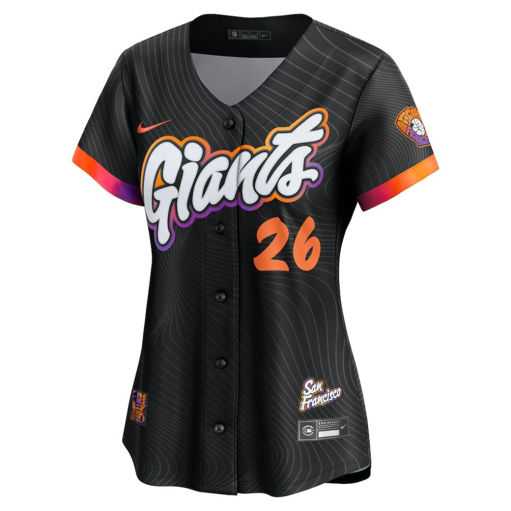 Matt Chapman San Francisco Giants Nike Women's 2025 City Connect Limited Jersey - Anthracite | MLB Jerseys