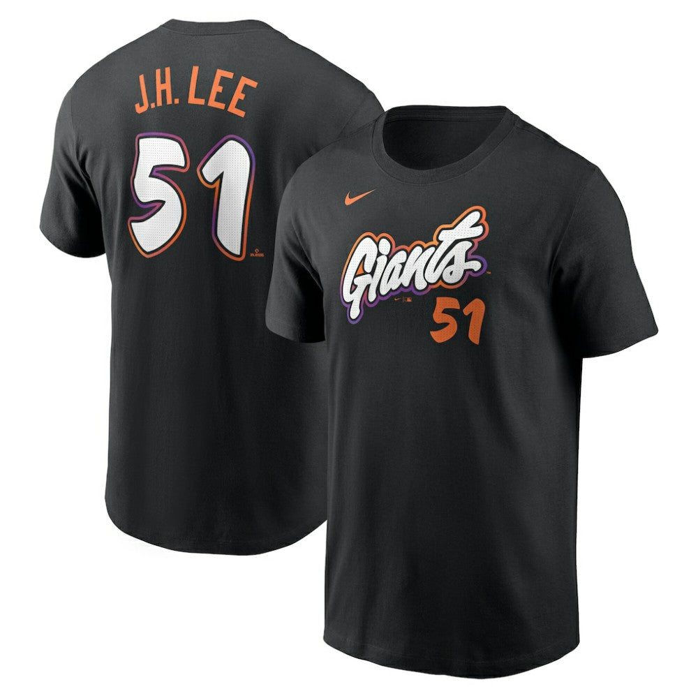 Jung Hoo Lee San Francisco Giants Nike 2025 City Connect Fuse Name & Number T-Shirt On Sale