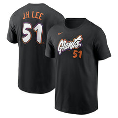 Jung Hoo Lee San Francisco Giants Nike 2025 City Connect Fuse Name & Number T-Shirt On Sale