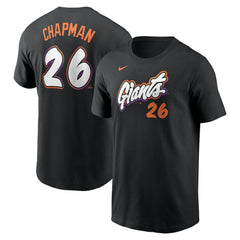 Matt Chapman San Francisco Giants Nike 2025 City Connect Fuse Name & Number T-Shirt On Sale