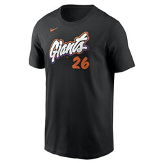 Matt Chapman San Francisco Giants Nike 2025 City Connect Fuse Name & Number T-Shirt On Sale