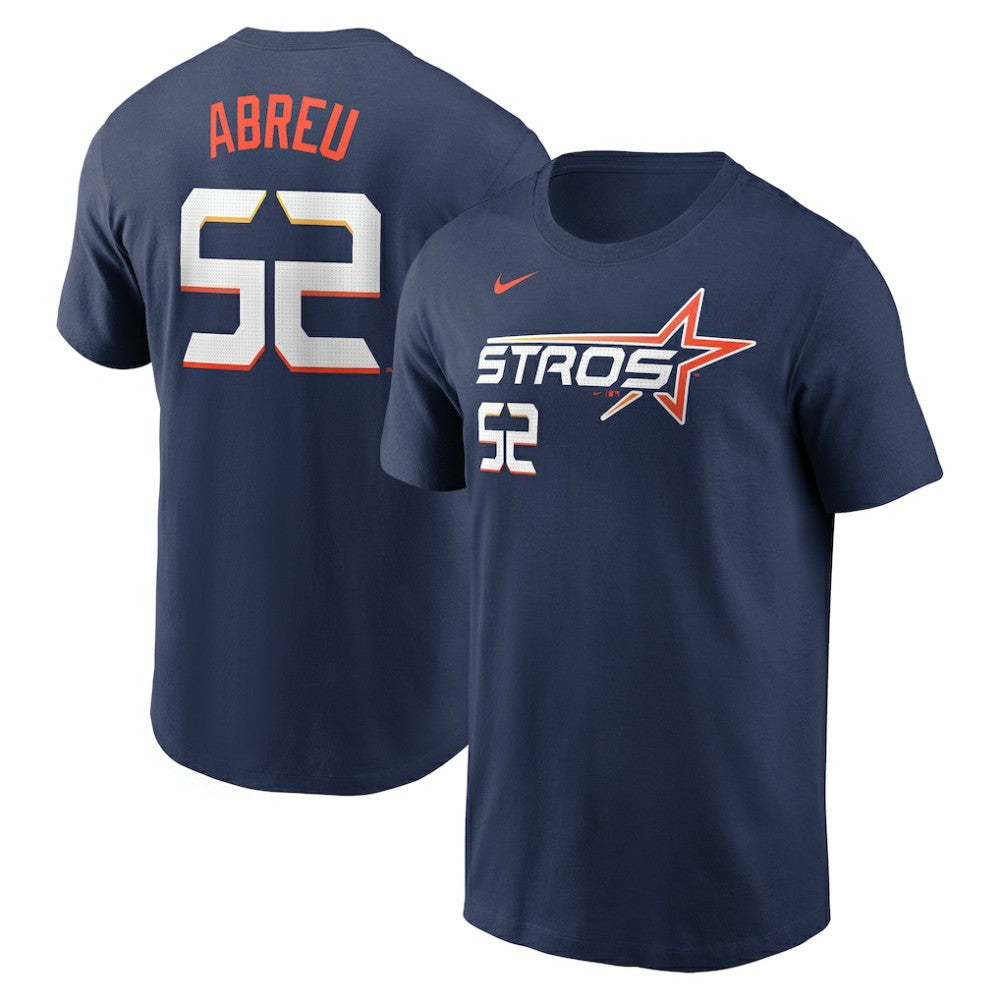 Bryan Abreu Houston Astros Nike 2025 City Connect Fuse Name & Number T-Shirt Near Me