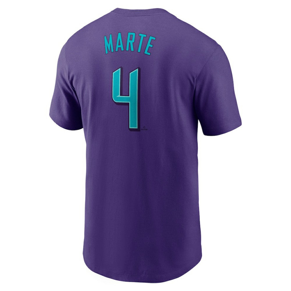 Ketel Marte Arizona Diamondbacks Nike 2025 City Connect Fuse Name & Number T-Shirt On Sale