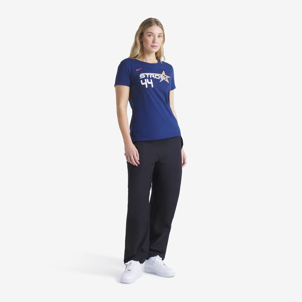 Yordan Alvarez Houston Astros Nike Women's 2025 City Connect Fuse Name & Number T-Shirt for sale