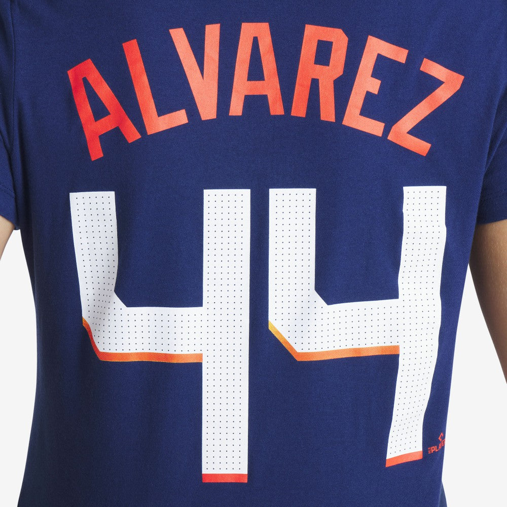 Yordan Alvarez Houston Astros Nike Women's 2025 City Connect Fuse Name & Number T-Shirt for sale