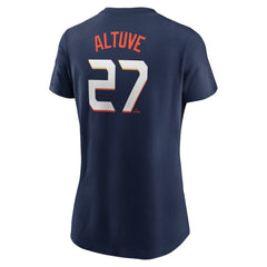 Jose Altuve Houston Astros Nike Women's 2025 City Connect Fuse Name & Number T-Shirt for sale