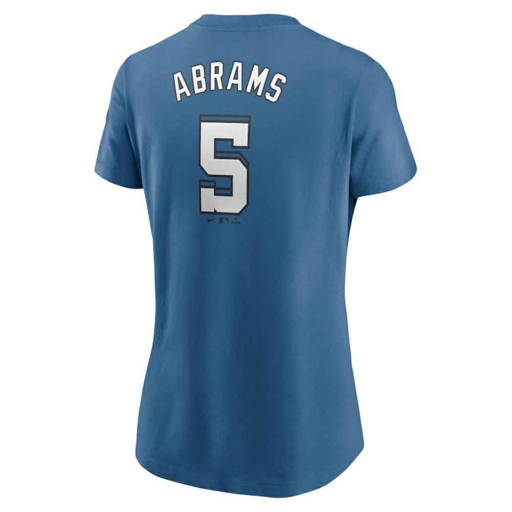 CJ Abrams Washington Nationals Nike Women's 2025 City Connect Fuse Name & Number T-Shirt Lifestyle