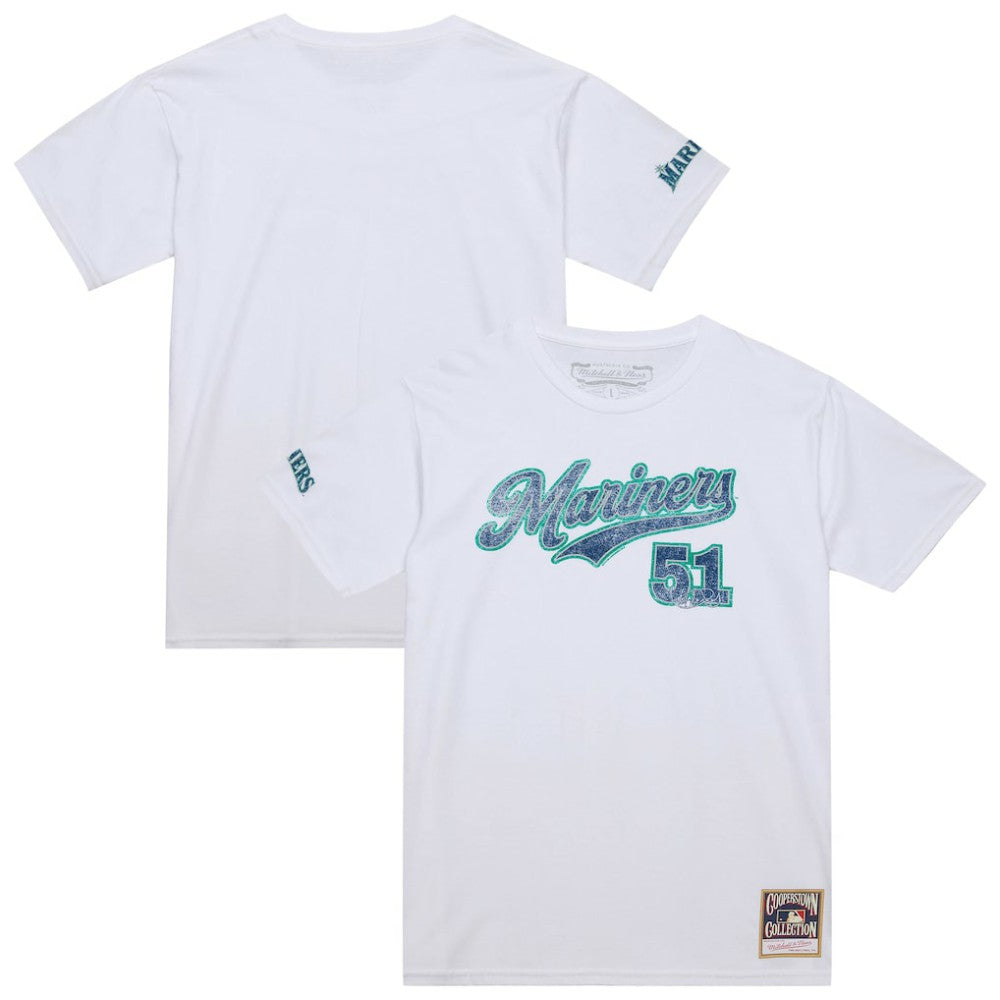 Ichiro Suzuki Seattle Mariners Mitchell & Ness Cooperstown Collection Player T-Shirt Lifestyle