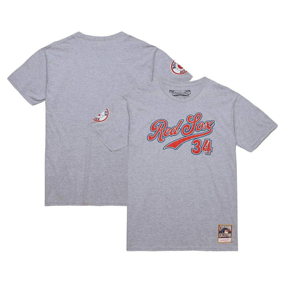 David Ortiz Boston Red Sox Mitchell & Ness Cooperstown Collection Player T-Shirt for sale