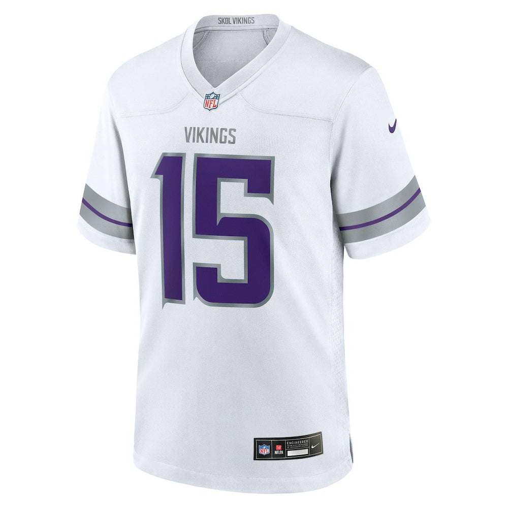 Dallas Turner Minnesota Vikings Alternate Game Jersey White - Nike