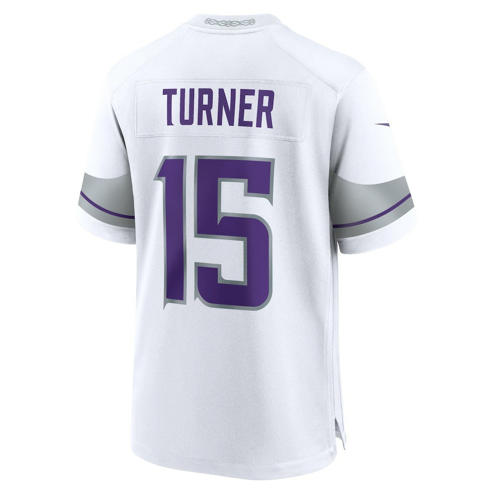 Dallas Turner Minnesota Vikings Alternate Game Jersey White - Nike