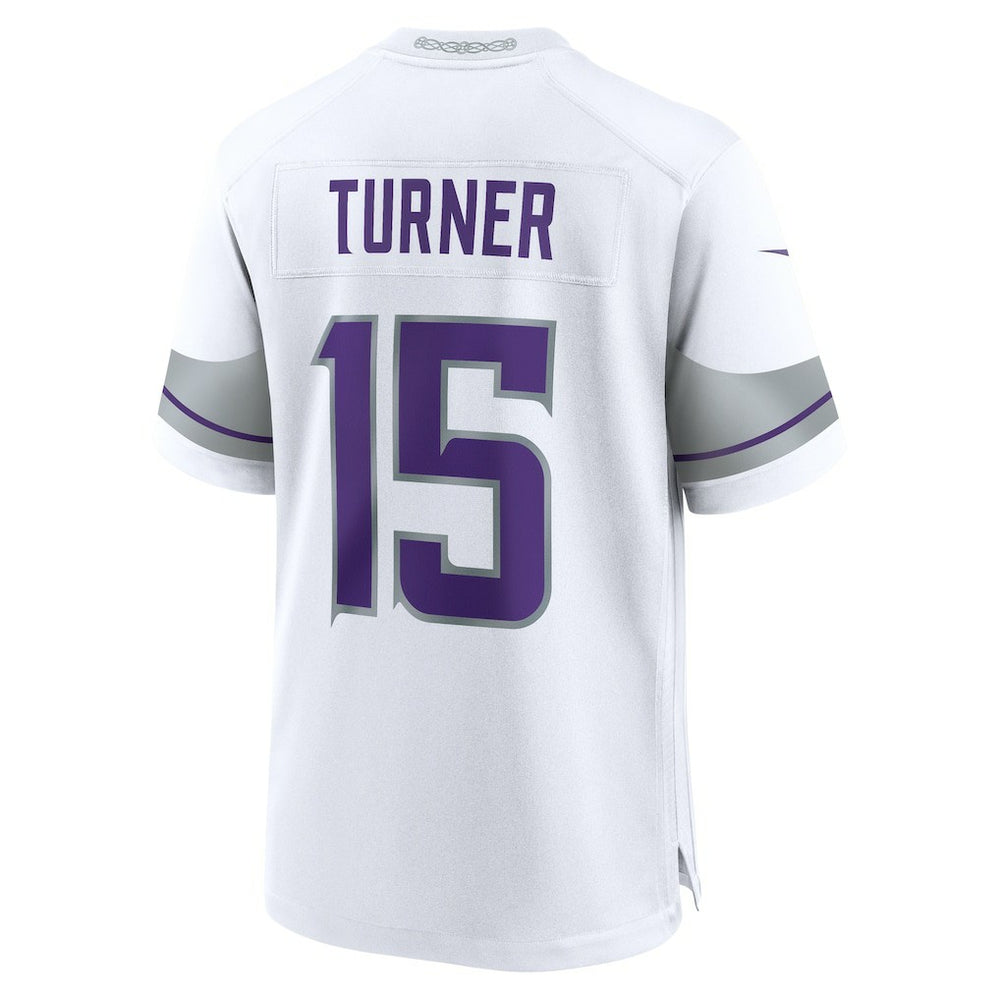 Dallas Turner Minnesota Vikings Alternate Game Jersey White - Nike