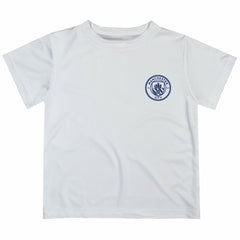 Manchester City Vive La Fete Youth Impressions Artwork T-Shirts - White