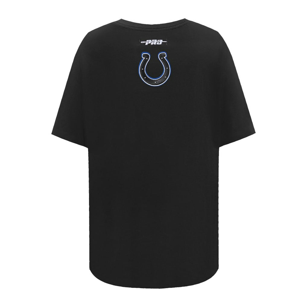 Indianapolis Colts Pro Standard Women's Indiana Nights Colts Oversized T-Shirt Black - NFL