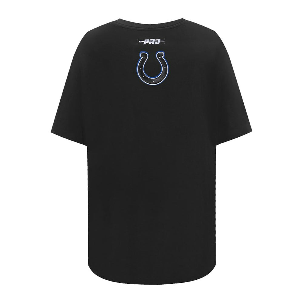 Indianapolis Colts Pro Standard Women's Indiana Nights Colts Oversized T-Shirt Black - NFL
