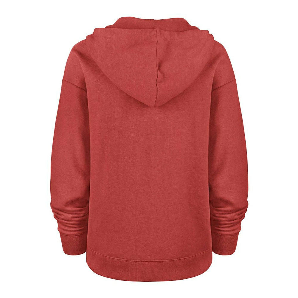 San Francisco 49ers '47 Women's Plus Size Clarity Kennedy Pullover Hoodie Scarlet - 47 brand
