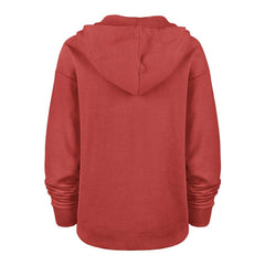 San Francisco 49ers '47 Women's Plus Size Clarity Kennedy Pullover Hoodie Scarlet - 47 brand
