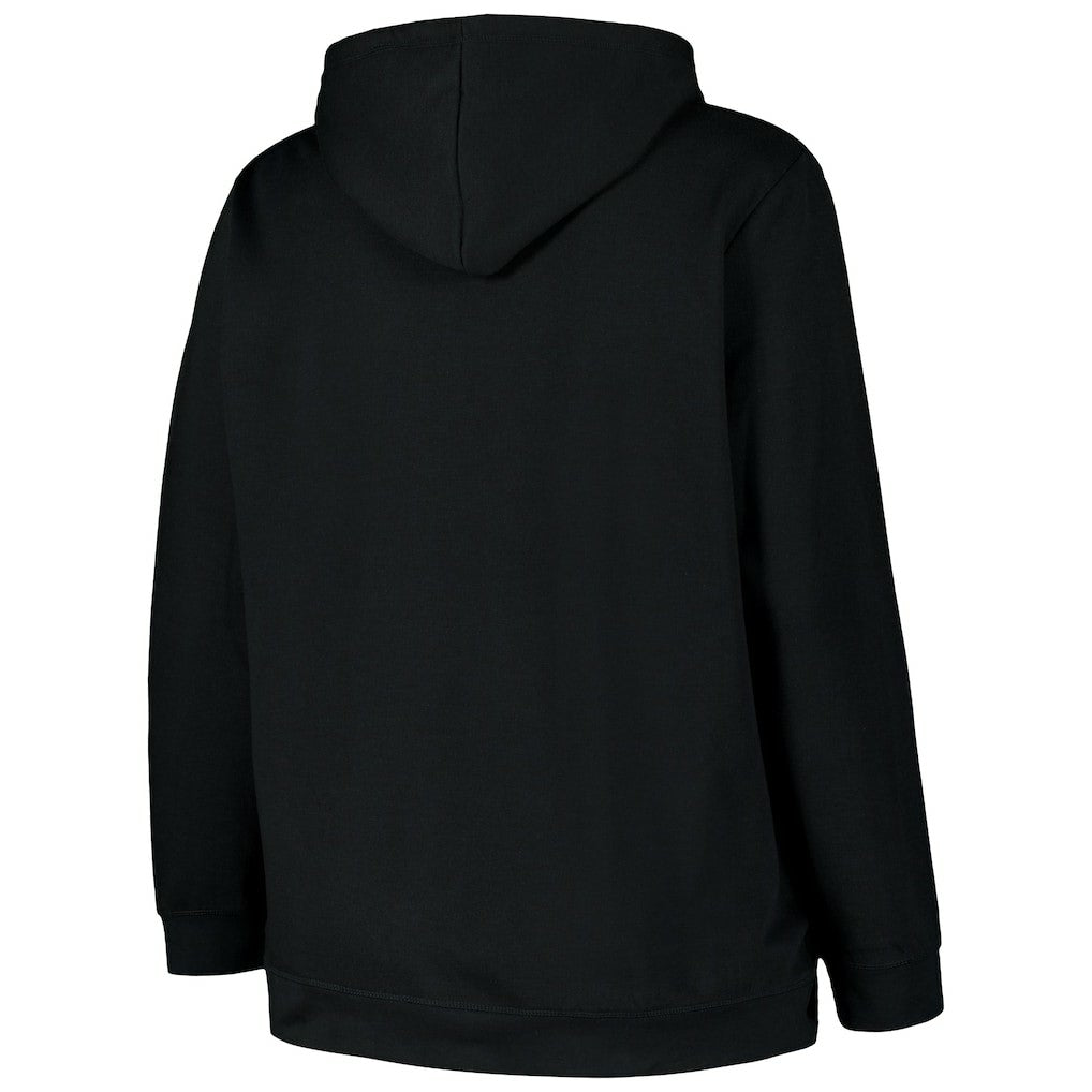 Cincinnati Bengals '47 Women's Plus Size Clarity Kennedy Pullover Hoodie Black - 47 brand