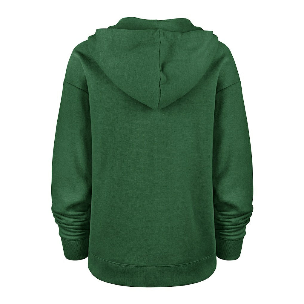 New York Jets '47 Women's Plus Size Clarity Kennedy Pullover Hoodie Kelly Green - 47 brand