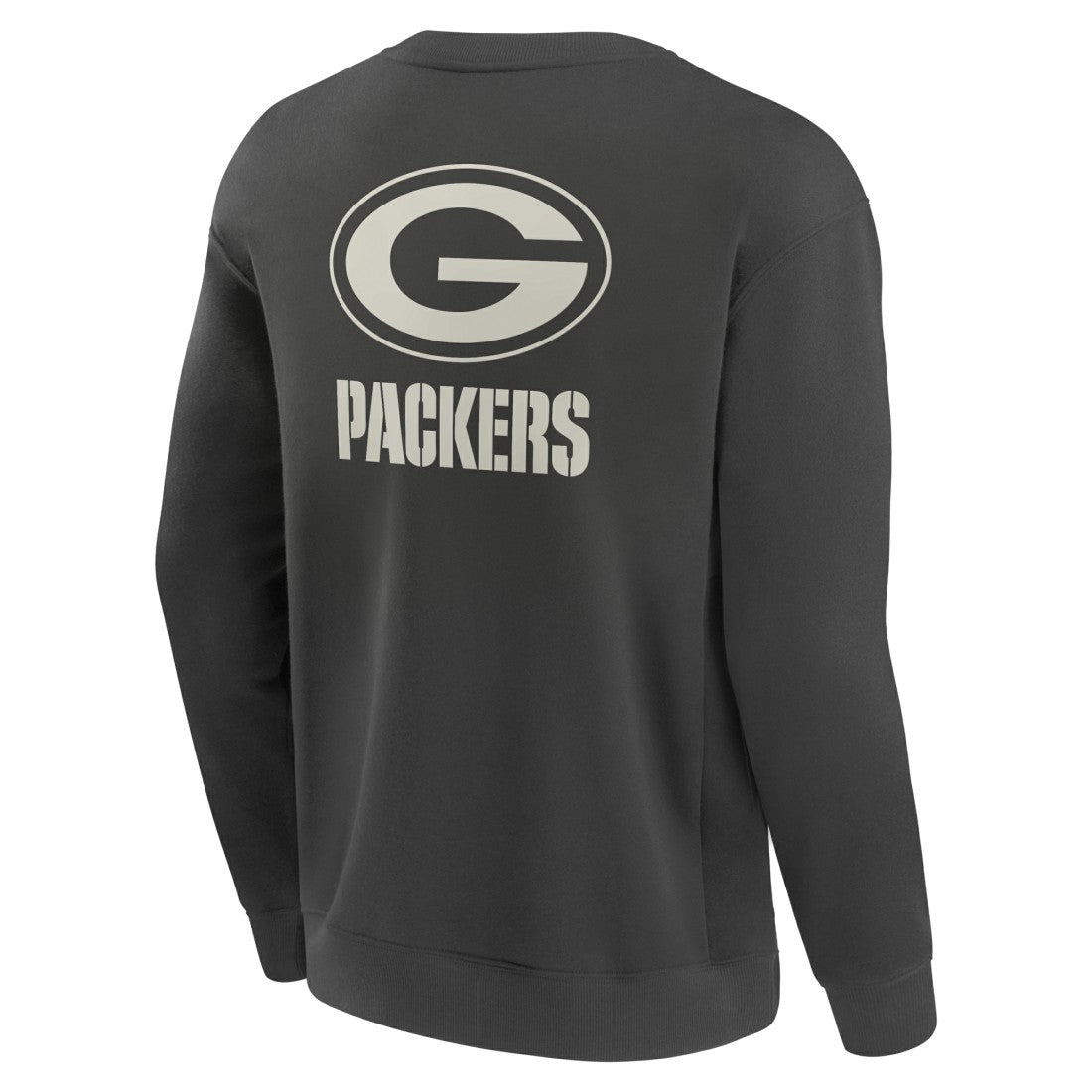 Green Bay Packers Elements Future Ground Lettering Pullover Sweatshirt Charcoal - Fanatics