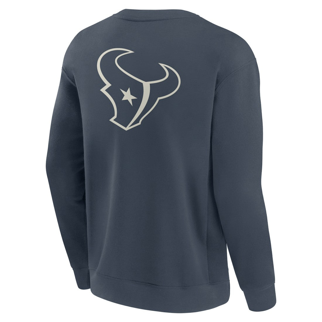 Houston Texans Elements Future Ground Lettering Pullover Sweatshirt Navy - Fanatics