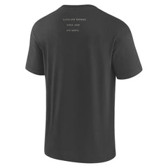 Cleveland Browns Elements Weathered Tonal Future Ground T-Shirt Charcoal - Fanatics