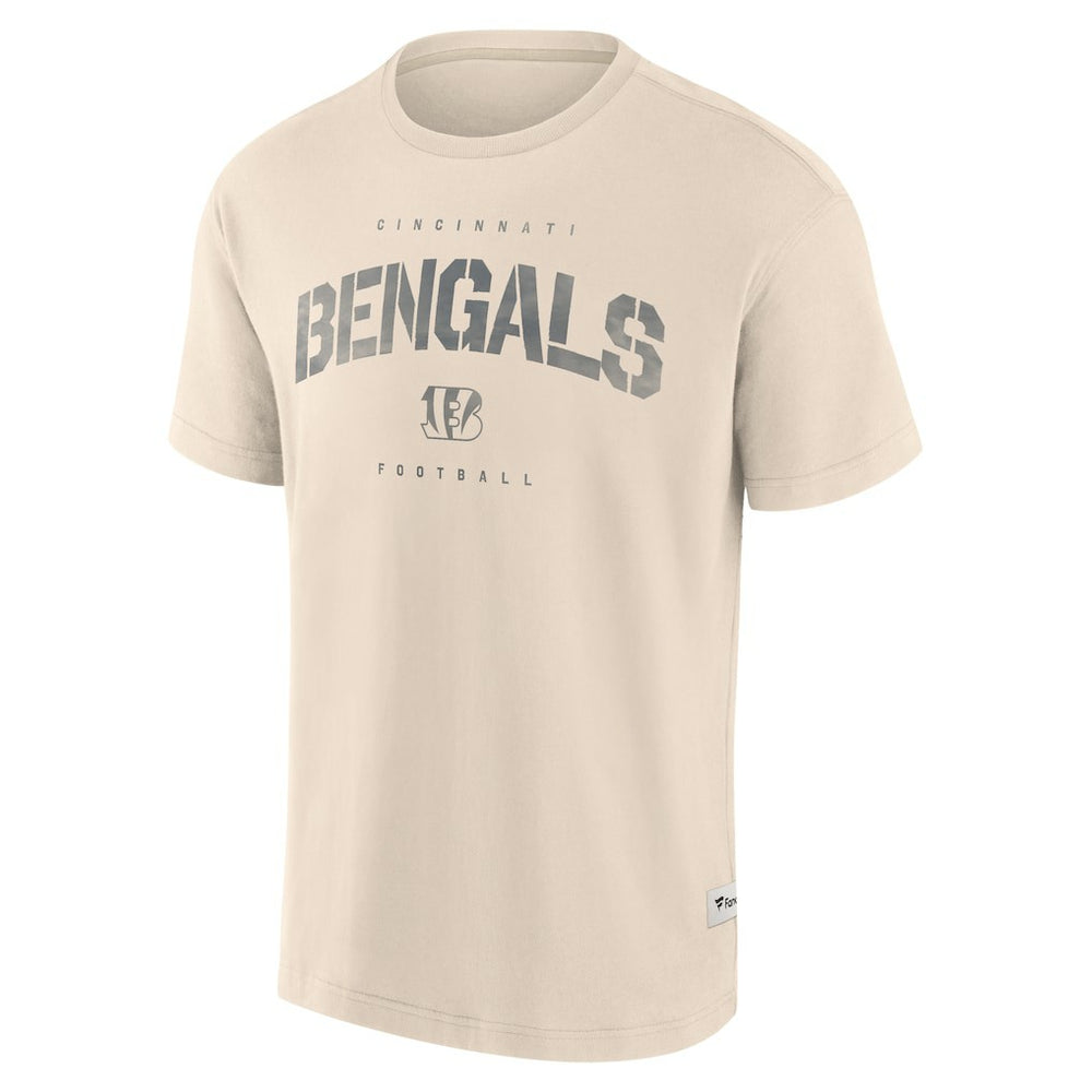 Cincinnati Bengals Elements Weathered Tonal Future Ground T-Shirt Cream - Fanatics