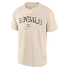 Cincinnati Bengals Elements Weathered Tonal Future Ground T-Shirt Cream - Fanatics