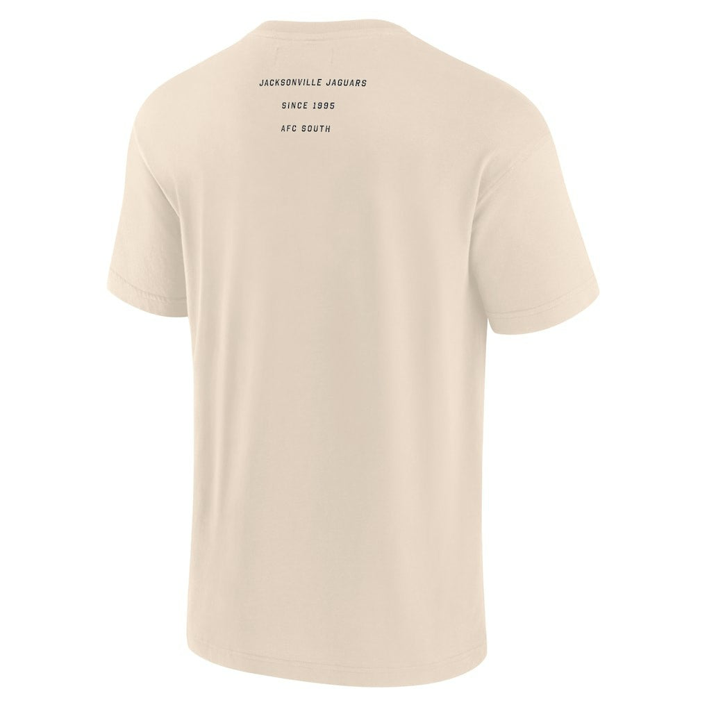 Jacksonville Jaguars Elements Weathered Tonal Future Ground T-Shirt Cream - Fanatics
