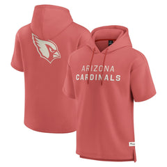 Arizona Cardinals Elements Future Ground Lettering Short Sleeve Pullover Hoodie Red - Fanatics