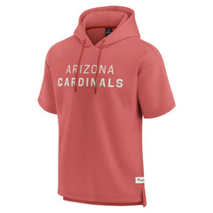 Arizona Cardinals Elements Future Ground Lettering Short Sleeve Pullover Hoodie Red - Fanatics