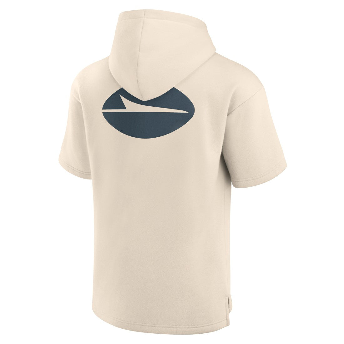 New York Jets Elements Future Ground Lettering Short Sleeve Pullover Hoodie Cream - Fanatics