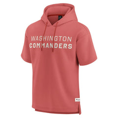 Washington Commanders Elements Future Ground Lettering Short Sleeve Pullover Hoodie Red - Fanatics