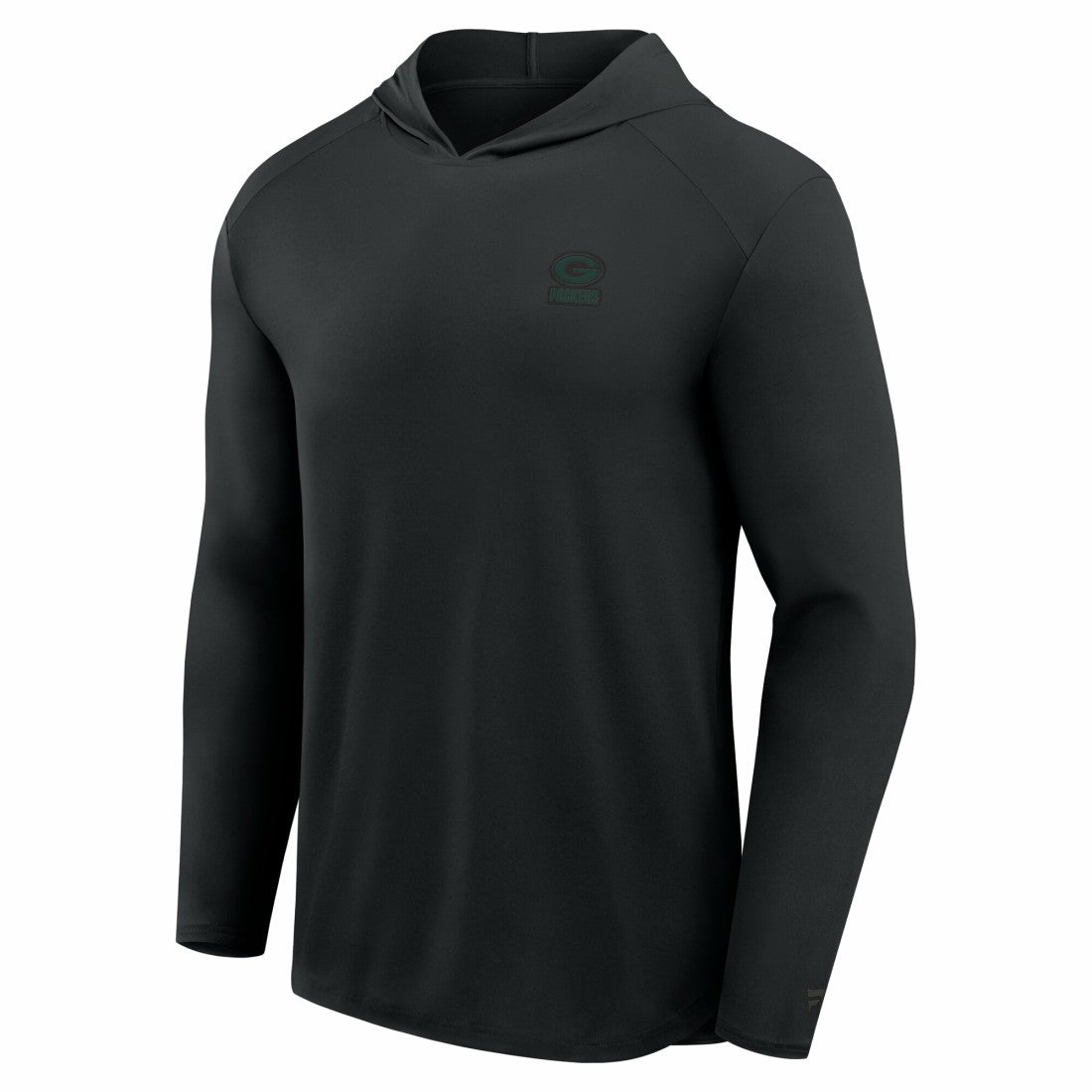 Green Bay Packers Front Office Power Mono Long Sleeve Hoodie T-Shirt Black - Fanatics