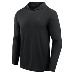 Philadelphia Eagles Front Office Power Mono Long Sleeve Hoodie T-Shirt Black - Fanatics