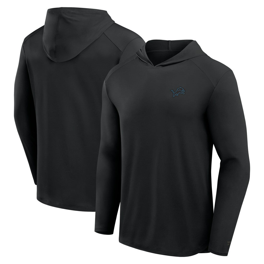 Detroit Lions Front Office Power Mono Long Sleeve Hoodie T-Shirt Black - Fanatics