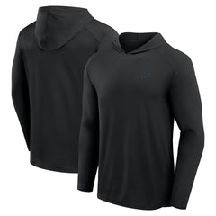 Detroit Lions Front Office Power Mono Long Sleeve Hoodie T-Shirt Black - Fanatics