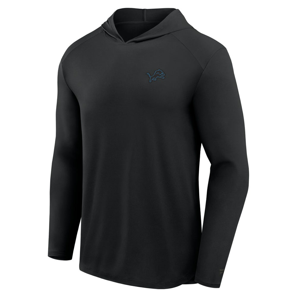 Detroit Lions Front Office Power Mono Long Sleeve Hoodie T-Shirt Black - Fanatics