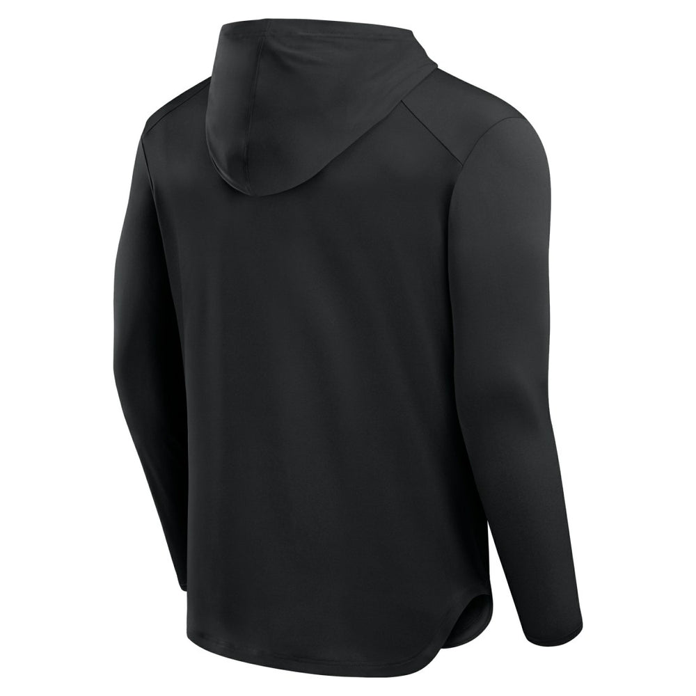 Detroit Lions Front Office Power Mono Long Sleeve Hoodie T-Shirt Black - Fanatics