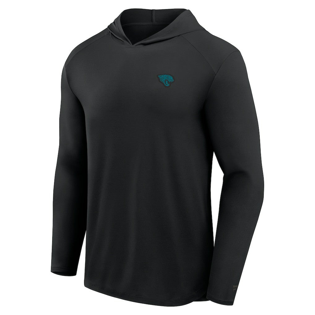 Jacksonville Jaguars Front Office Power Mono Long Sleeve Hoodie T-Shirt Black - Fanatics